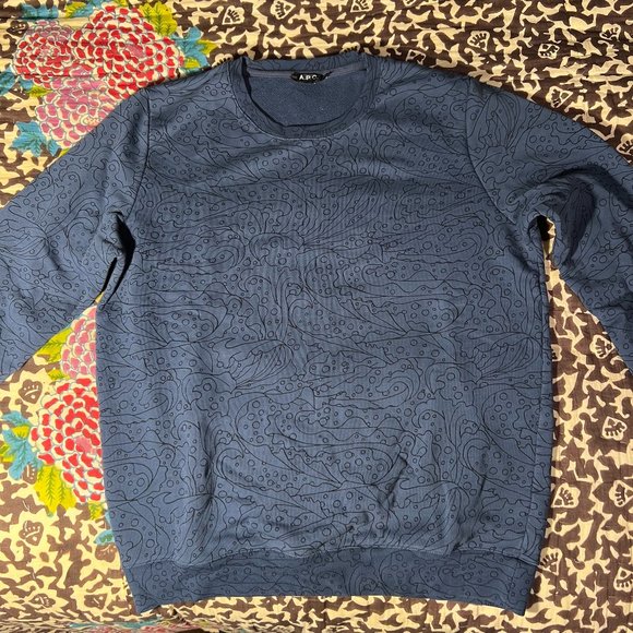 A.P.C. Other - APC Blue Crewneck Size L